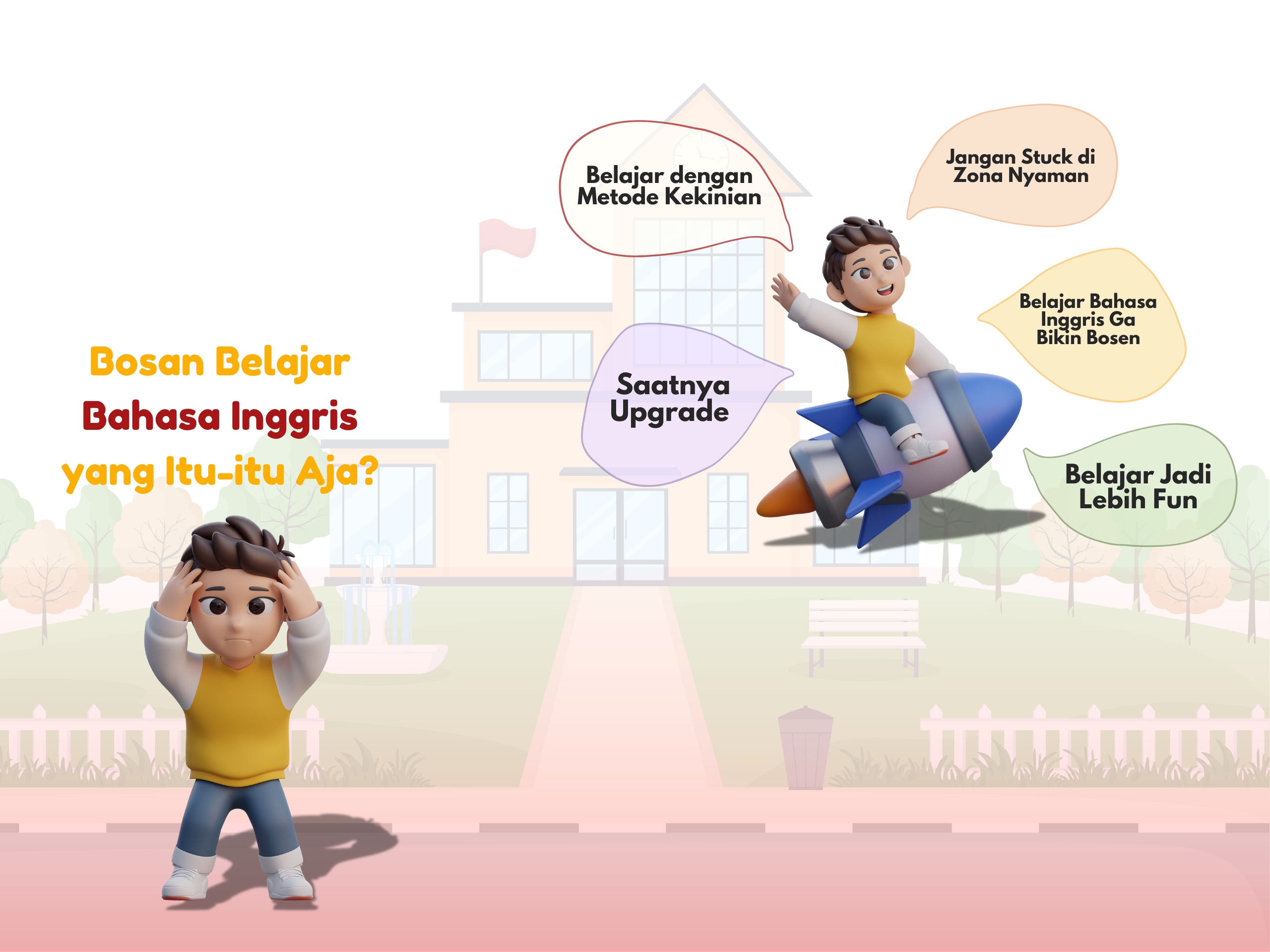 Bosan Belajar Bahasa Inggris yang Itu-itu Aja?
