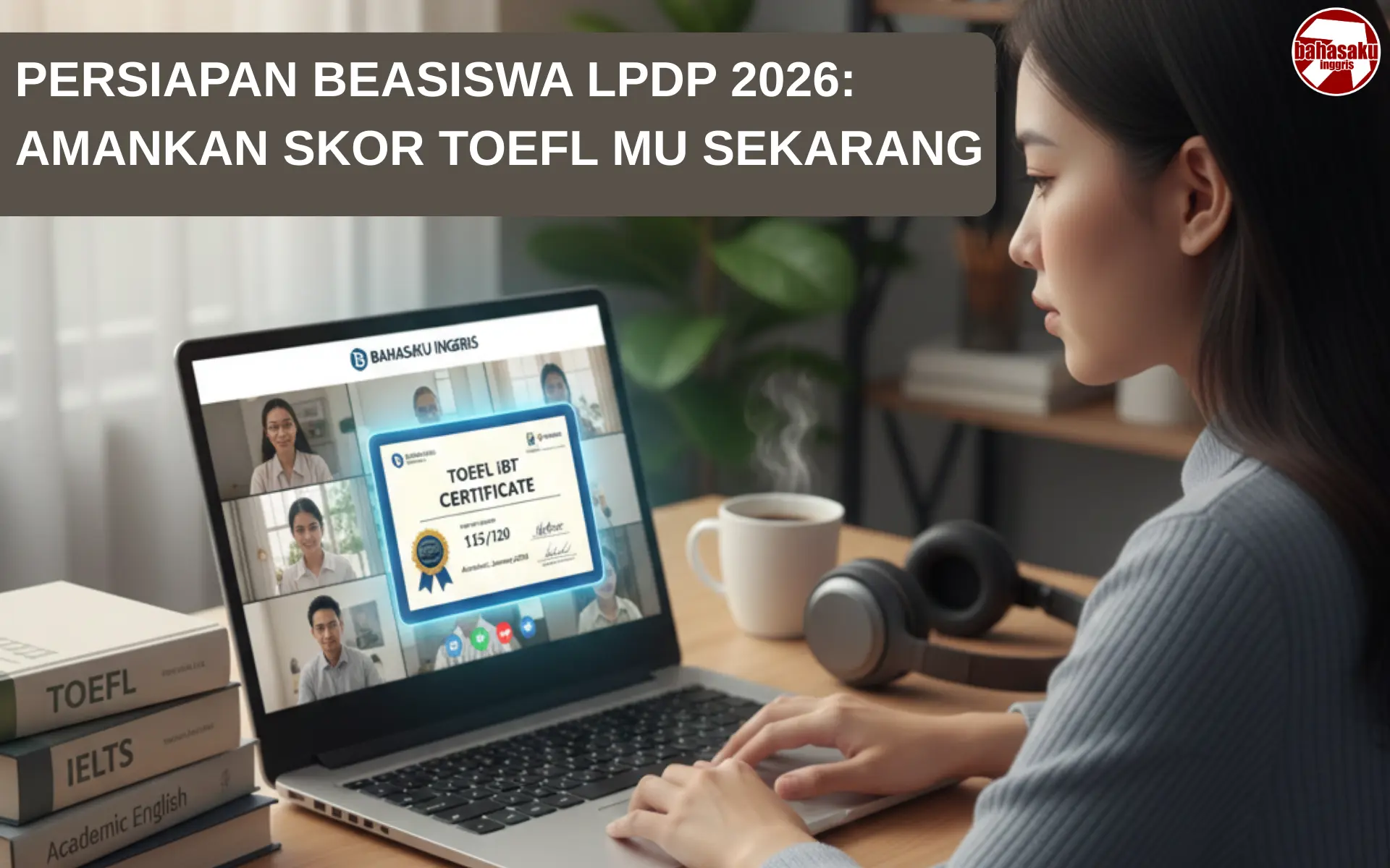 Persiapan LPDP 2026: Cicil Skor TOEFL & IELTS Mulai Sekarang Lewat Kursus Bahasa Inggris Online
