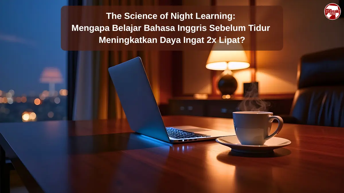 The Science of Night Learning: Mengapa Belajar Bahasa Inggris Sebelum Tidur Meningkatkan Daya Ingat 2x Lipat?