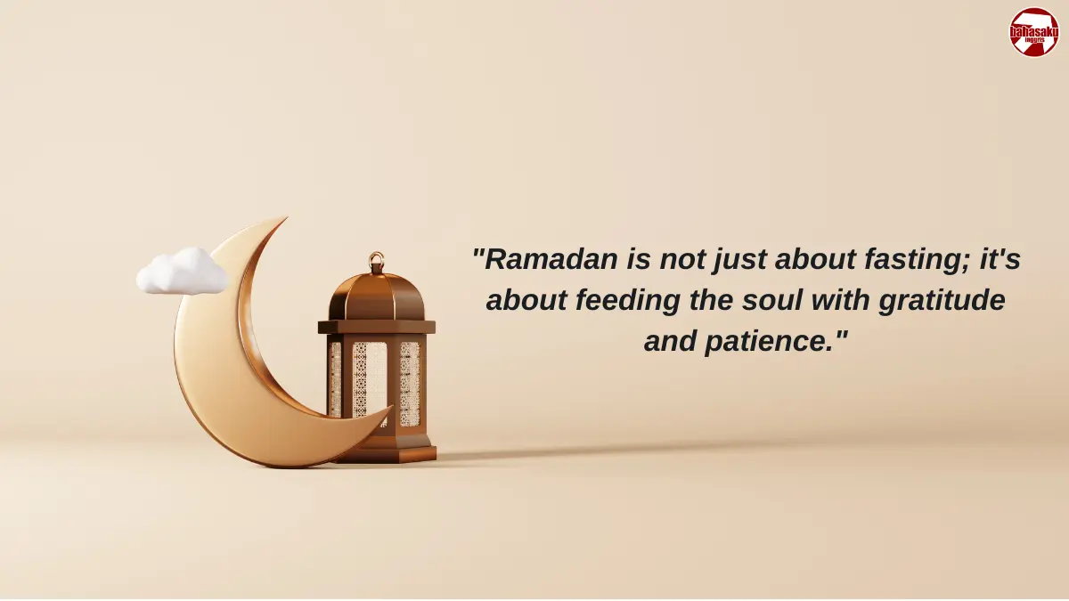 15 Quotes Motivasi Ramadhan Bahasa Inggris yang Menyentuh Hati