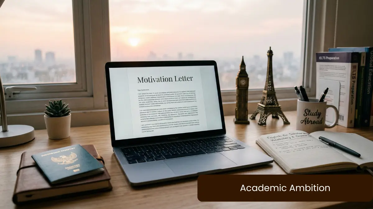 Tips Jitu Lolos Beasiswa Luar Negeri: Rahasia Menyusun Motivation Letter yang Memukau Panelis