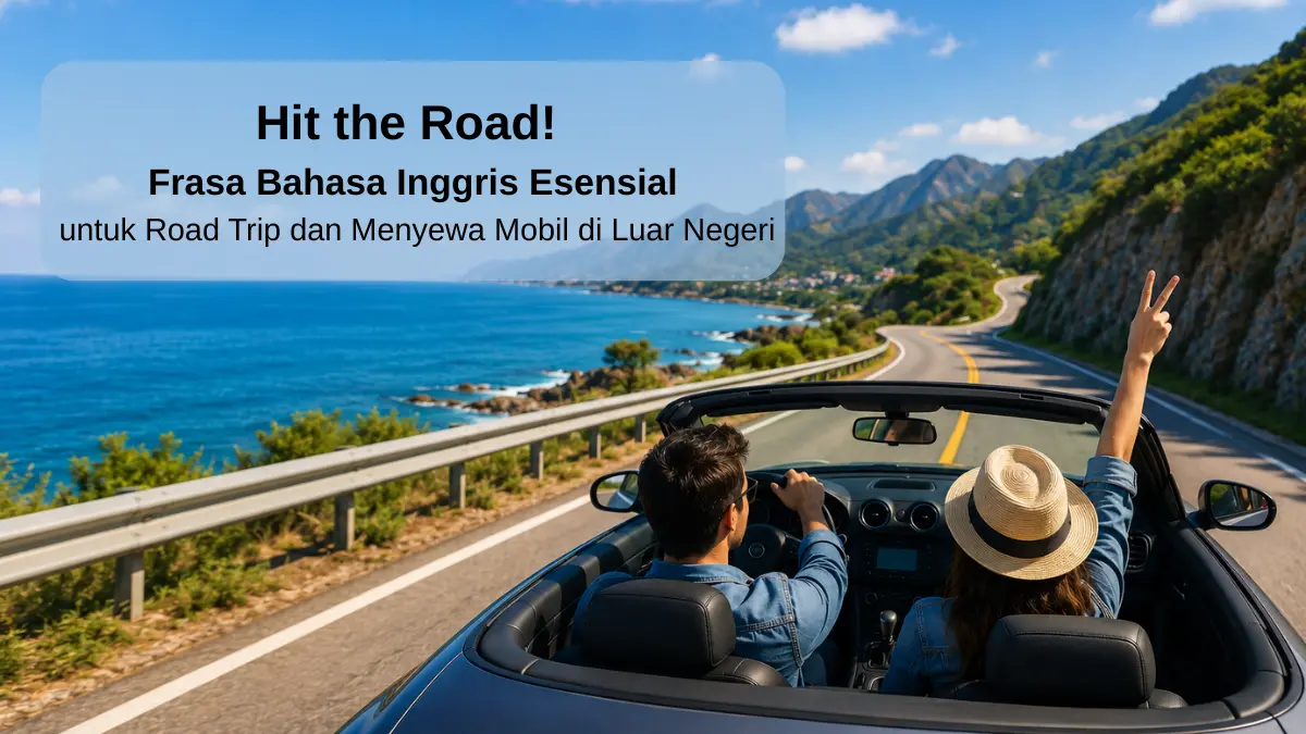 Hit the Road! Frasa Bahasa Inggris Esensial untuk Road Trip dan Menyewa Mobil di Luar Negeri